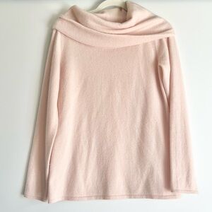 Sundance Cashmere Sweet Sentiments Pullover Sweater Light Pink Size Medium